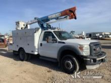 (Dixon, CA) Altec AT37G, Articulating & Telescopic Bucket Truck mounted behind cab on 2011 Ford F550