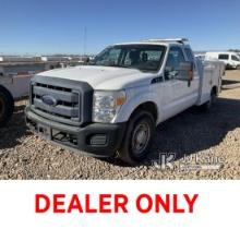 (Dixon, CA) 2012 Ford F250 Service Truck Non Running, Cranks Does Not Start, No Key