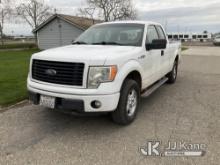 2014 Ford F150 4x4 Extended-Cab Pickup Truck Runs & Moves) (Rear Passenger Door Does Not Open, No Oi