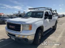 2013 GMC Sierra 2500HD 4x4 Extended-Cab Pickup Truck Runs & Moves