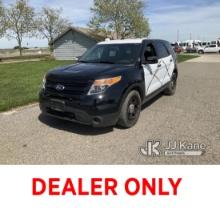 (Dixon, CA) 2014 Ford Explorer AWD Police Interceptor 4-Door Sport Utility Vehicle Runs & Moves, Has