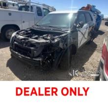 2016 Ford Explorer AWD Police Interceptor 4-Door Sport Utility Vehicle Not Running, Condition Unknow