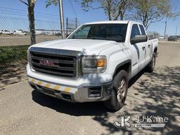 (Dixon, CA) 2014 GMC Sierra 1500 4x4 Extended-Cab Pickup Truck Runs & Moves.