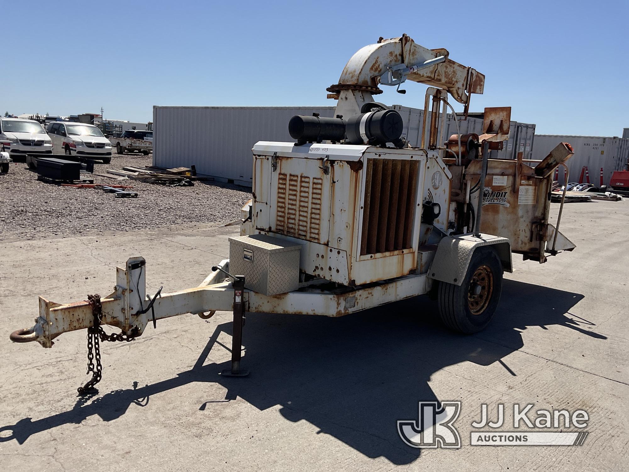 (Dixon, CA) 2004 Bandit Chipper (18in Drum) Not Running, Cranks, Does Not Start, Clutch Operates, Ap