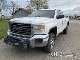 (Dixon, CA) 2015 GMC Sierra 2500HD 4x4 Extended-Cab Pickup Truck Runs & Moves