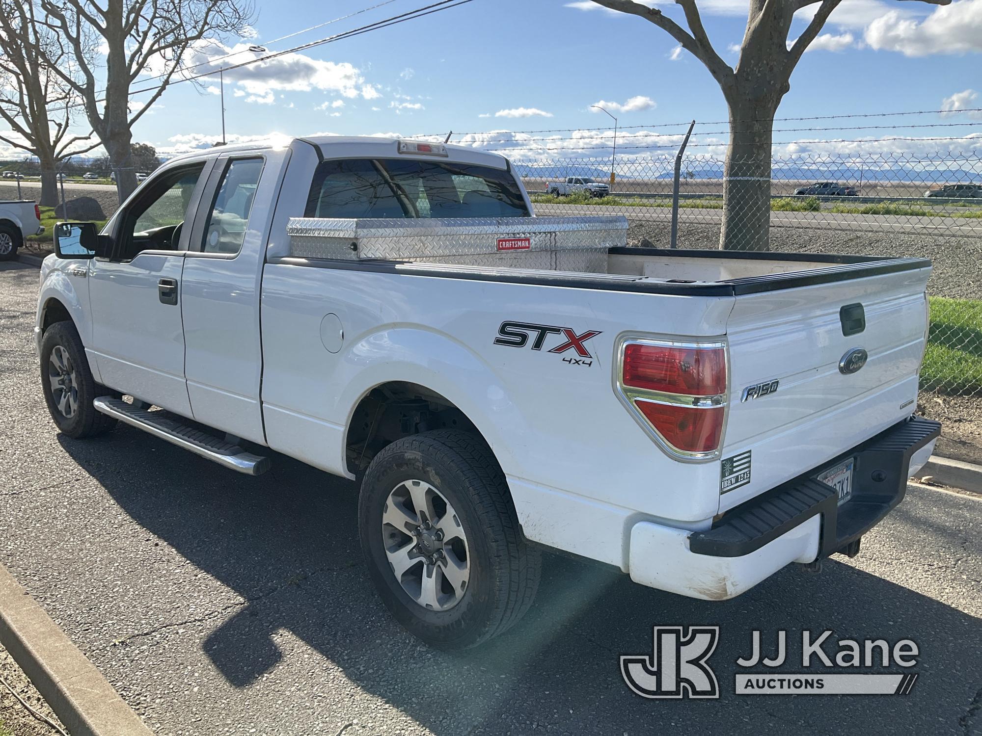 (Dixon, CA) 2014 Ford F150 4x4 Extended-Cab Pickup Truck Runs & Moves, Low Speed Grinding Noise, Tra