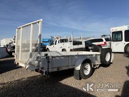 (Dixon, CA) 2014 Tow Master T-3D Trailer, Deck Dimensions: Width 6ft 4in, Length 14ft Road Worthy