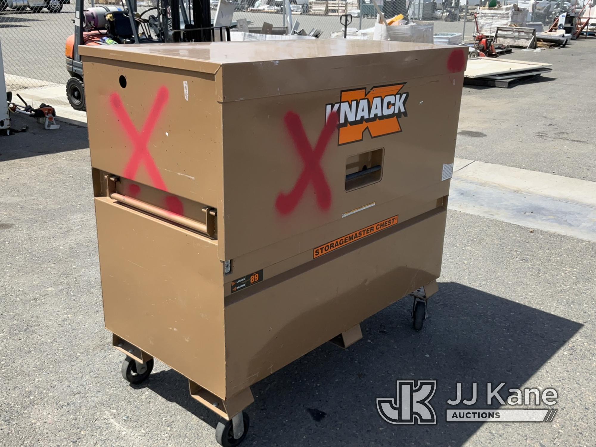(Dixon, CA) Knaack Storagemaster Chest (Used) NOTE: This unit is being sold AS IS/WHERE IS via Timed