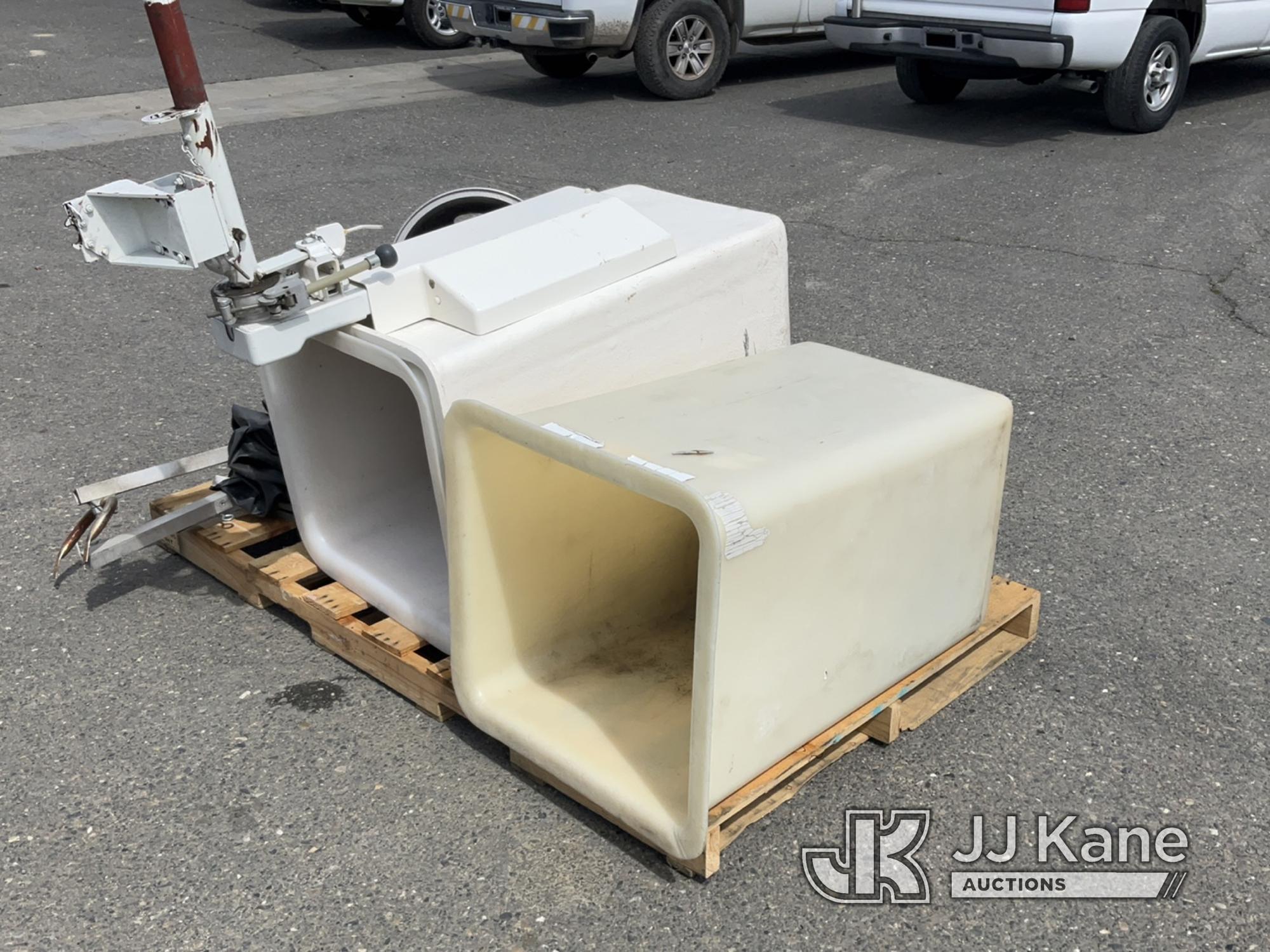 (Dixon, CA) 2 Aerial Truck Buckets Used