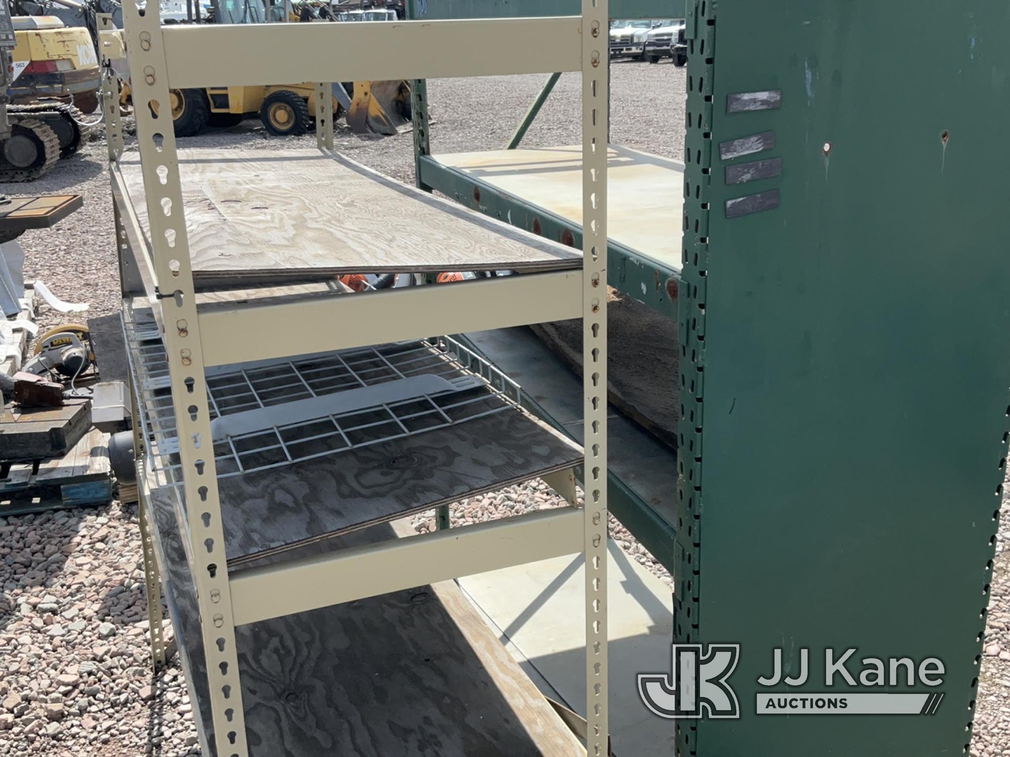 (Dixon, CA) 2 Metal Racks (Worn Worn, Damaged