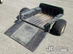 (Dixon, CA) John Deere Utility Trailer (Bad Tires) NOTE: This unit is being sold AS IS/WHERE IS via