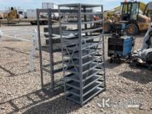 2 Metal Racks (Used) NOTE: This unit is being sold AS IS/WHERE IS via Timed Auction and is located i
