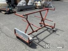 (Dixon, CA) Pipe Holding Cart (Used) NOTE: This unit is being sold AS IS/WHERE IS via Timed Auction