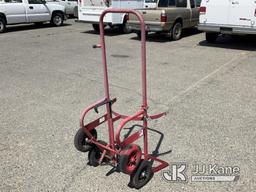 (Dixon, CA) Cylinder Hand Truck (Used) NOTE: This unit is being sold AS IS/WHERE IS via Timed Auctio