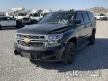 2016 Chevrolet Tahoe Police Package Towed In, No Console, Rear Seats Unsecured Check Engine Light, R