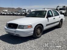 2011 Ford Crown Victoria Police Interceptor Interior Damage, Odometer Broken Runs & Moves