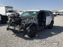 (Las Vegas, NV) 2016 Ford Explorer AWD Police Interceptor No Engine & Transmission, Missing Parts