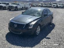 2013 Cadillac ATS Towed In Jump To Start, Runs Rough, Body Damage, Runs & Moves