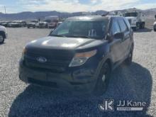 2014 Ford Explorer AWD Police Interceptor No Console Body Damage, Runs & Moves