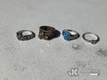 Rings & Earrings NOTE: This unit is being sold AS IS/WHERE IS via Timed Auction and is located in La