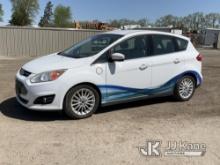 2013 Ford C-Max Energi 4-Door Hybrid Sedan Runs & Moves) (Engine Light On, Paint Damage