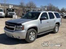 (Des Moines, IA) 2013 Chevrolet Tahoe 4x4 Sport Utility Vehicle Runs & Moves, Check Engine Light, Tr