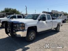 2019 Chevrolet Silverado 2500HD 4x4 Extended-Cab Pickup Truck Runs & Moves) (Jump To Start, Body & P