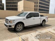 (Midland, TX) 2019 Ford F150 4x4 Crew-Cab Pickup Truck Runs & Moves) (Jump To Start, Per Seller, Uni