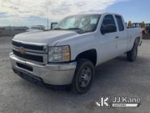 2013 Chevrolet Silverado 1500 4x4 Extended-Cab Pickup Truck Runs & Moves) (Check Engine And Traction