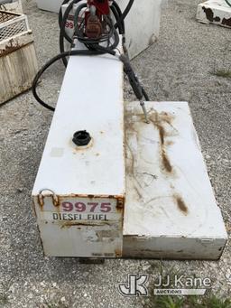 (Hawk Point, MO) Fuel Tank With Pump. (Used. ) NOTE: This unit is being sold AS IS/WHERE IS via Time