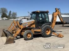 2014 Case 580 Tractor Loader Backhoe Runs & Operates) (Rough Idle-Condition Unknown