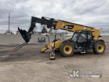 2017 Caterpillar TL1255 Rough Terrain Telescopic Boom Forklift Runs, Moves, Operates) (Goes Into Lim