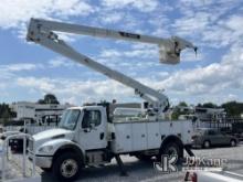 Terex TC-55, Material Handling Bucket Truck rear mounted on 2019 Freightliner M2 4x4 Utility Truck R