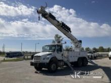 Altec D3060B-TR, Digger Derrick rear mounted on 2013 Freightliner M2 106 T/A Utility Truck Runs, Mov