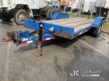 (Kansas City, MO) 2016 Anderson Mfg T/A Tilt Bed Tagalong Equipment Trailer