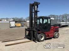 (South Beloit, IL) 2016 Clark C75L Solid Tired Forklift, Indoor warehoused used. Runs & Operates, LP