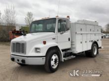 2003 Freightliner FL70 Air Compressor Utility Truck Runs, Moves, Air Compressor And Watt Generator O