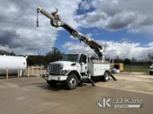 Terex/Telelect Commander C4047, Digger Derrick rear mounted on 2014 International 7400 Utility Truck