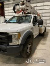 (Oklahoma City, OK) Altec AT37G, Articulating & Telescopic Bucket Truck mounted behind cab on 2017 F