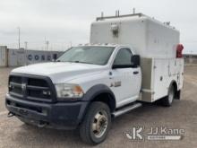 2015 Dodge Ram 5500 4x4 Service Truck, Investor Utility Owned, Garage Kept Runs & Moves