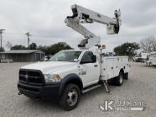 Altec AT40-MH, Articulating & Telescopic Material Handling Bucket Truck mounted behind cab on 2014 R