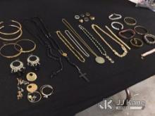 Bracelets | chains | earrings (Used ) NOTE: This unit is being sold AS IS/WHERE IS via Timed Auction