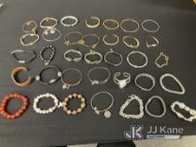(Jurupa Valley, CA) Bracelets | possible costume jewelry | authenticity unknown (Used) NOTE: This un