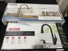 (Jurupa Valley, CA) Kitchen Faucets (New) NOTE: This unit is being sold AS IS/WHERE IS via Timed Auc