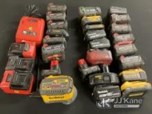 (Jurupa Valley, CA) Power Tool Batteries Used