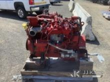 (Jurupa Valley, CA) One Cummins 8.9 Engine CNG (Used) NOTE: This unit is being sold AS IS/WHERE IS v