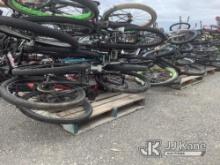 2 Pallets Of Bicycles (Used) NOTE: This unit is being sold AS IS/WHERE IS via Timed Auction and is l