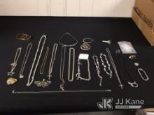 Necklaces | earrings | possibly costume jewelry | authenticity unknown (Used ) NOTE: This unit is be