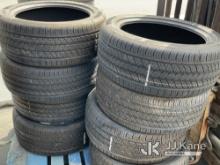 8 Tires Continental 255/45 r19 (New) NOTE: This unit is being sold AS IS/WHERE IS via Timed Auction 