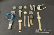 (Jurupa Valley, CA) 15 Watches Authenticity Unknown Possible Costume Jewelry (Used) NOTE: This unit